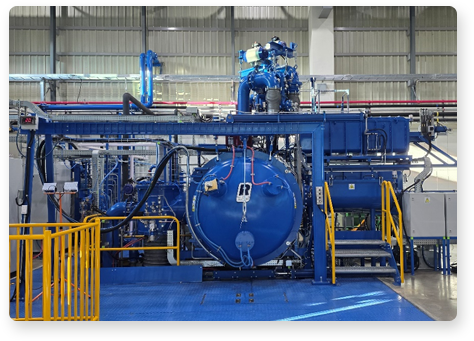 전자빔용해장치 사진